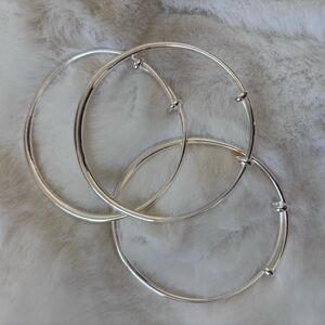 Silver Bracelet Stack Collection